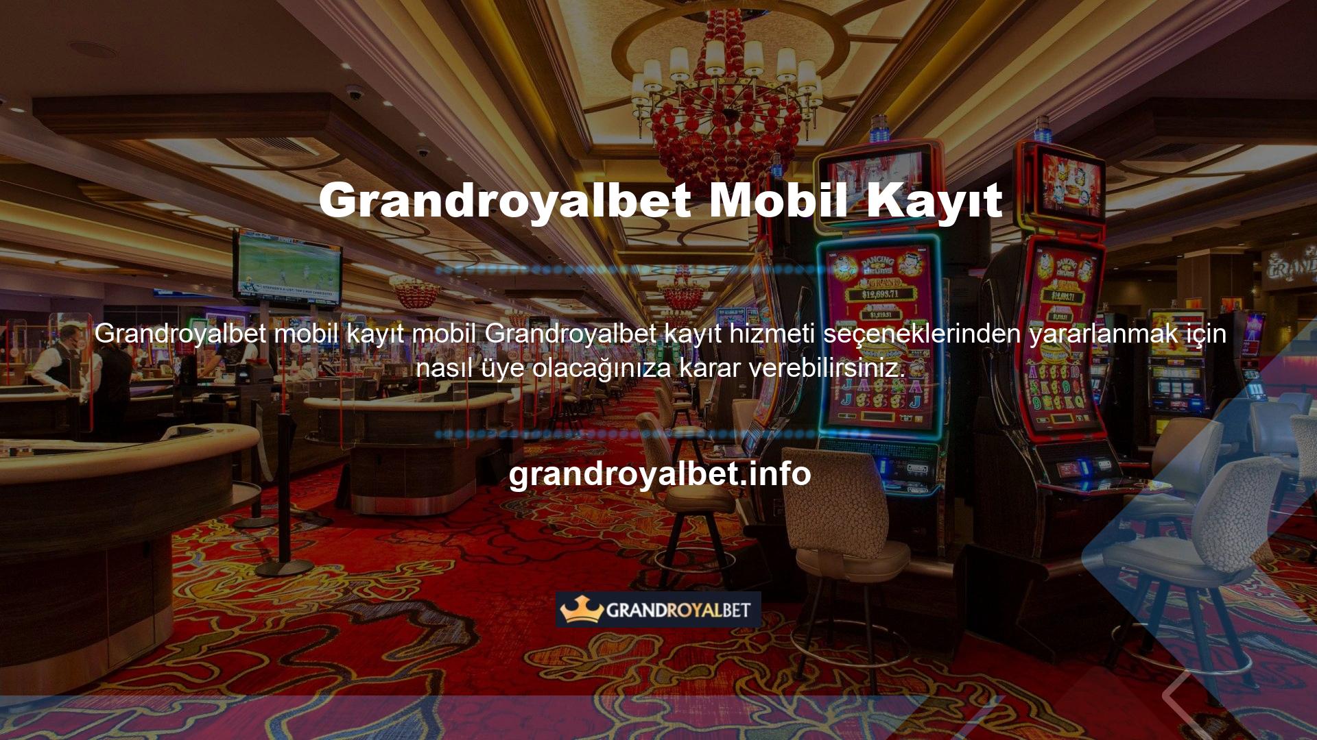 Uzun yıllardır casino hizmetleri veren Grandroyalbet bahis sitesi resmi olarak açıldı