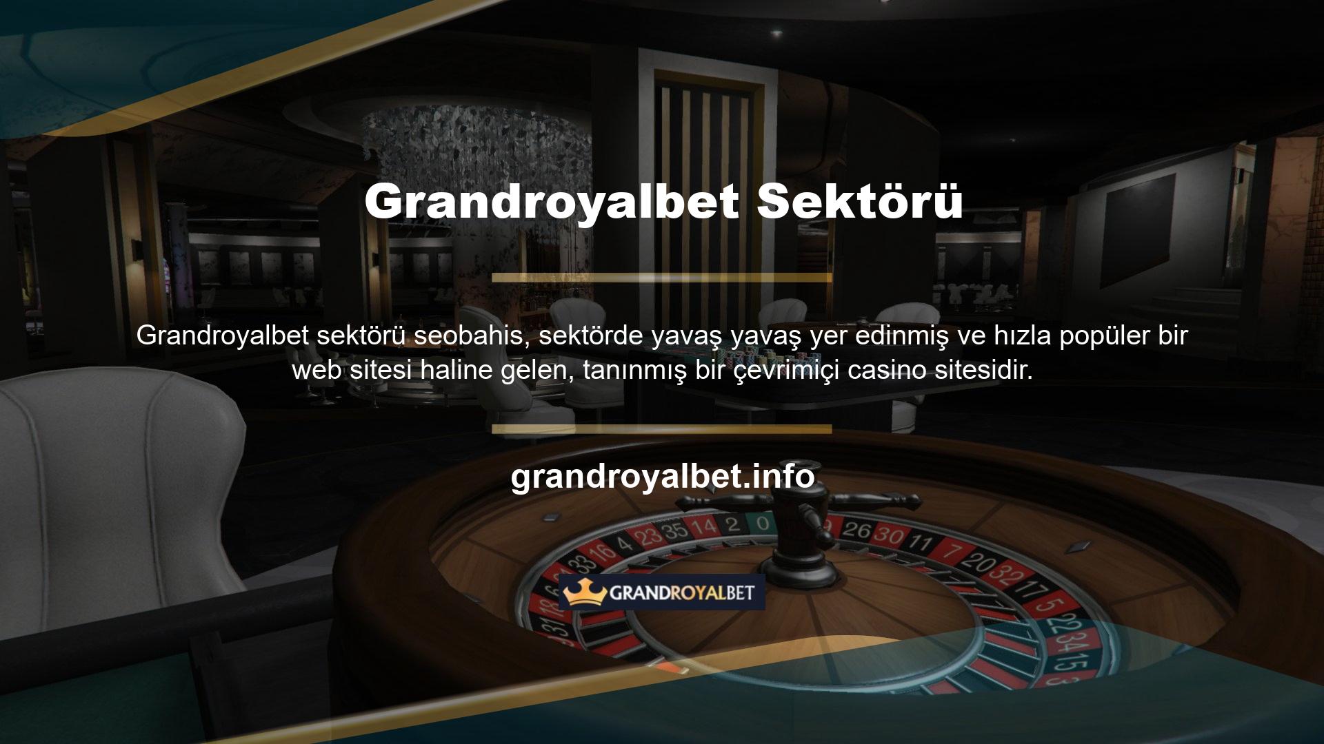 Grandroyalbet Türkiye pazarına hızlı girişi, ekibin Avrupa pazarındaki deneyimine ve başarısına dayanmaktadır