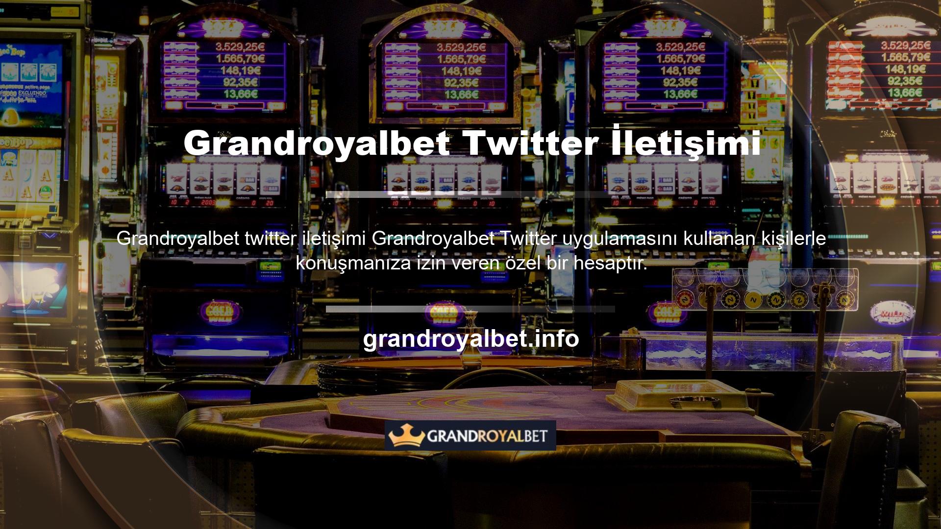 Bahisçiler zorluklarla karşılaşıyorlarsa, doğrudan destek hattına ulaşabilir ve Twitter programını yardım için kullanabilirler